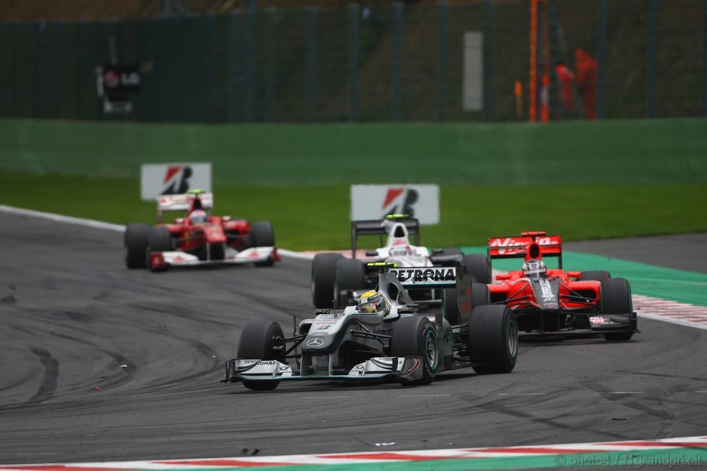 GP Belgio, Gara, Nico Rosberg (GER), Mercedes GP F1 Team, MGP W01 