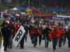 GP Belgio, Gara, Fans in the track after the race