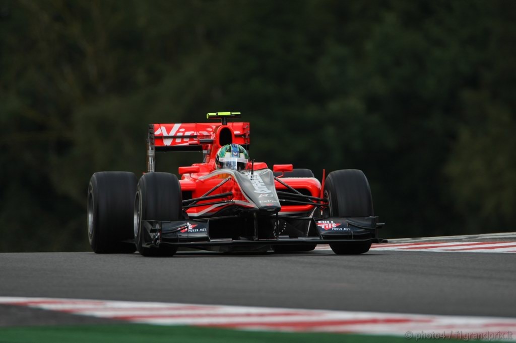 GP Belgio, Prove Libere 3, Sabato, Lucas Di Grassi (BRA), Virgin Racing, VR-01