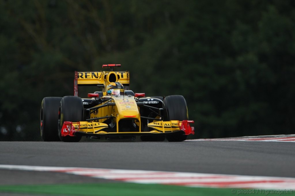 GP Belgio, Prove Libere 3, Sabato, Robert Kubica (POL), Renault F1 Team, R30 