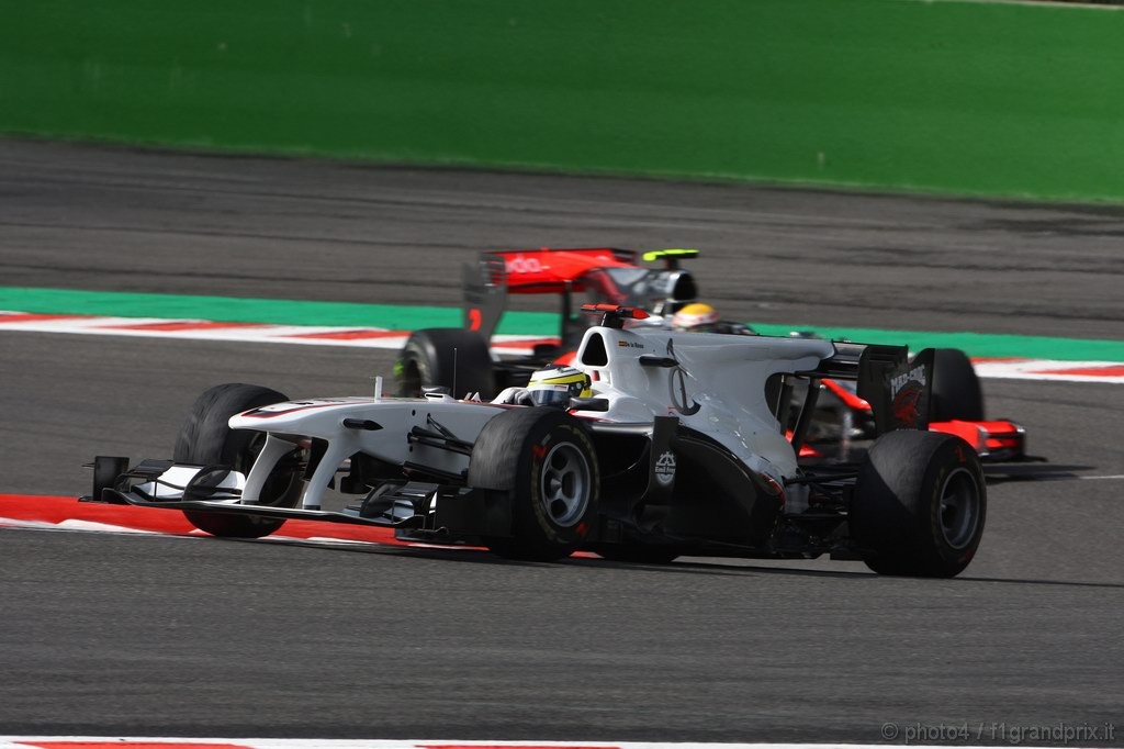 GP Belgio, Prove Libere 3, Sabato, Pedro de la Rosa (ESP), BMW Sauber F1 Team, C29 