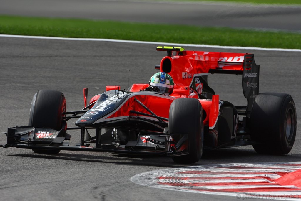 GP Belgio, Prove Libere 3, Sabato, Lucas Di Grassi (BRA), Virgin Racing, VR-01