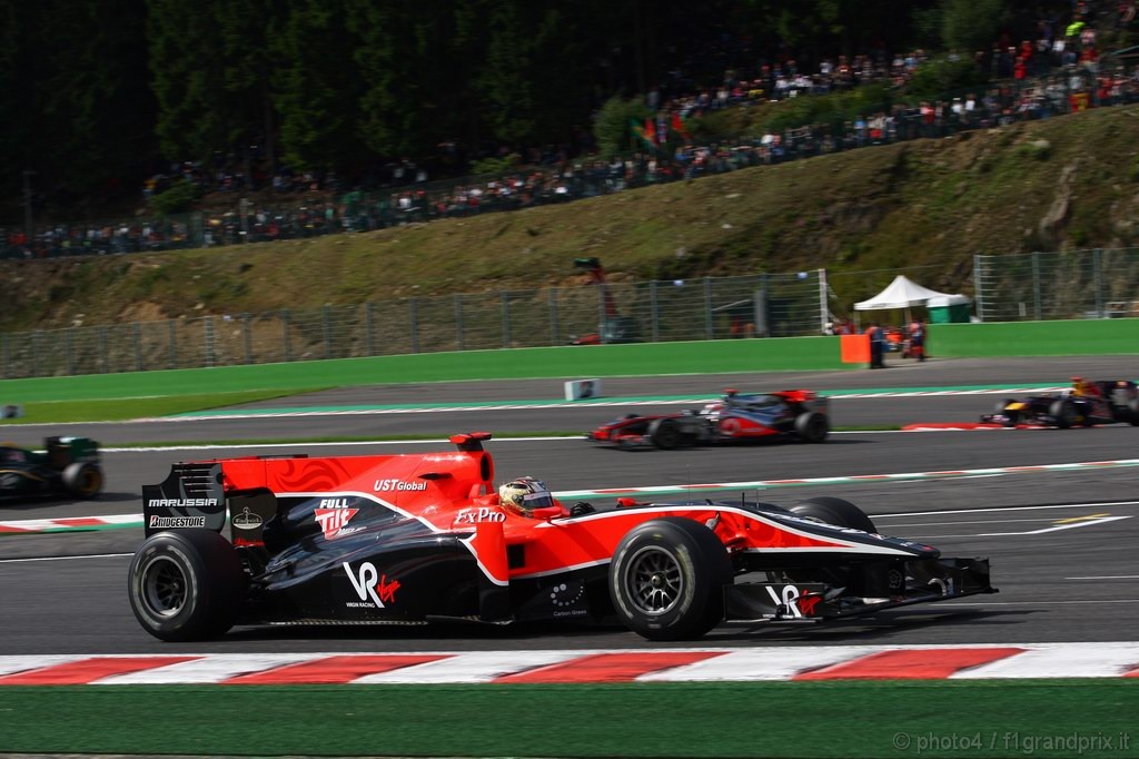 GP Belgio, Prove Libere 3, Sabato, Timo Glock (GER), Virgin Racing, VR-01  
