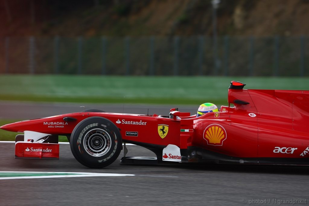 GP Belgio, Prove Libere 3, Sabato, Felipe Massa (BRA), Ferrari, F10 