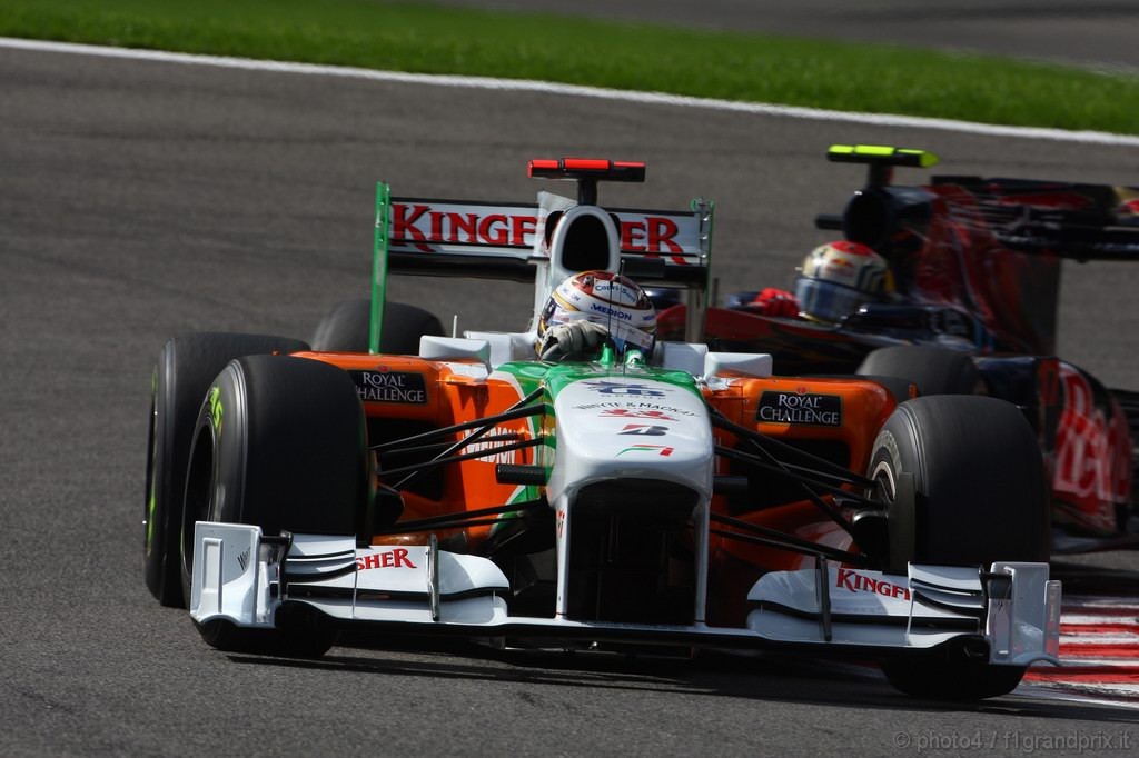 GP Belgio, Prove Libere 3, Sabato, Adrian Sutil (GER), Force India F1 Team, VJM03 