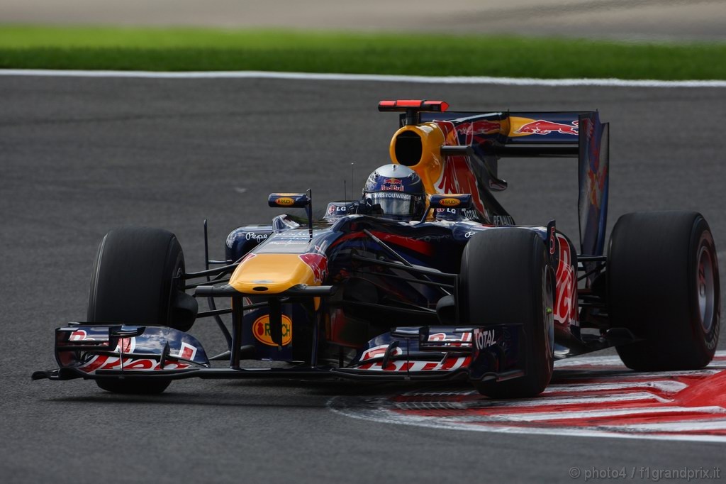GP Belgio, Prove Libere 3, Sabato, Sebastian Vettel (GER), Red Bull Racing, RB6 