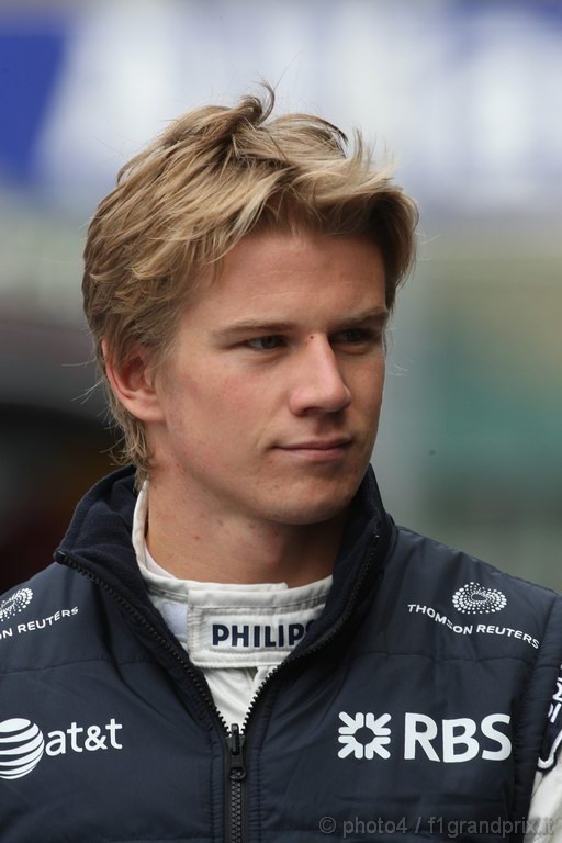 GP Belgio, Prove Libere 3, Sabato, Nico Hulkenberg (GER), Williams, FW32 