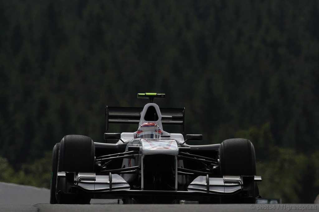 GP Belgio, Prove Libere 3, Sabato, Kamui Kobayashi (JAP), BMW Sauber F1 Team, C29 