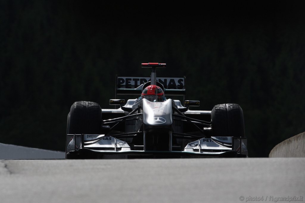 GP Belgio, Prove Libere 3, Sabato, Michael Schumacher (GER), Mercedes GP  F1 Team, MGP W01 
