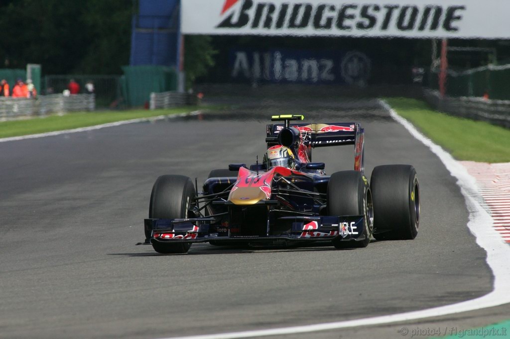 GP Belgio, Prove Libere 3, Sabato, Jaime Alguersuari (SPA), Scuderia Toro Rosso, STR5 
