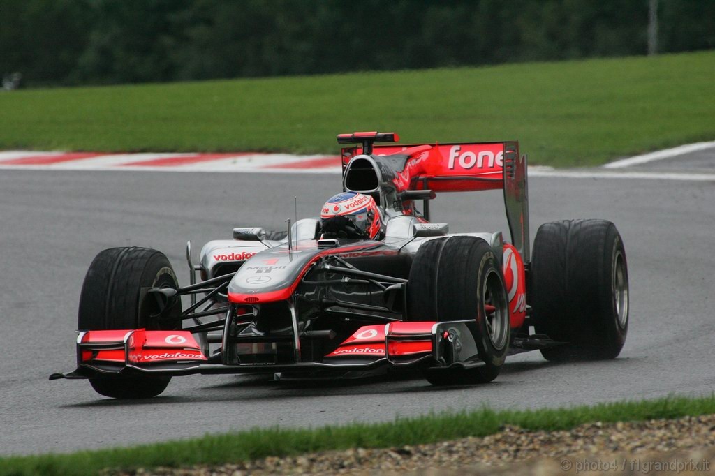 GP Belgio, Prove Libere 3, Sabato, Jenson Button (GBR), McLaren  Mercedes, MP4-25 