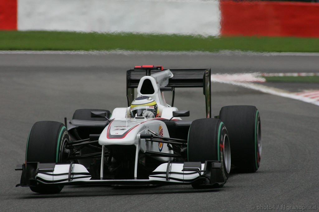GP Belgio, Prove Libere 3, Sabato, Pedro de la Rosa (ESP), BMW Sauber F1 Team, C29 