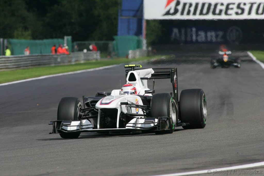 GP Belgio, Prove Libere 3, Sabato, Kamui Kobayashi (JAP), BMW Sauber F1 Team, C29 