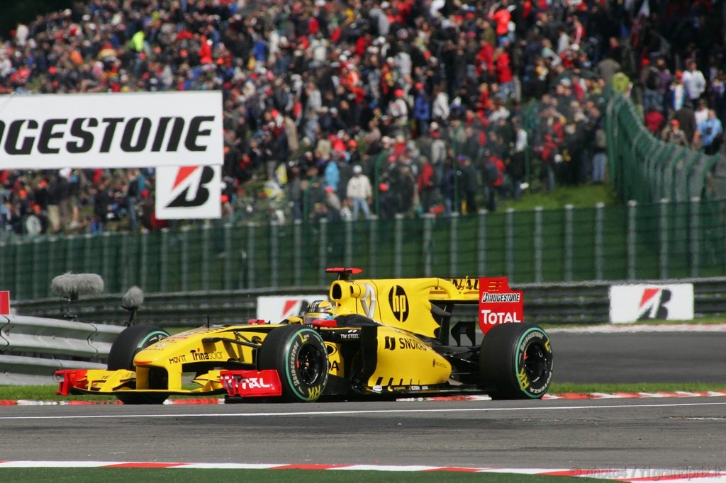 GP Belgio, Prove Libere 3, Sabato, Robert Kubica (POL), Renault F1 Team, R30 