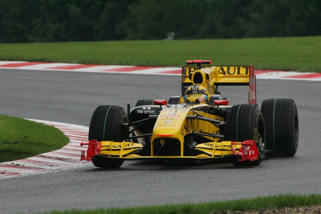 GP Belgio, Prove Libere 3, Sabato, Robert Kubica (POL), Renault F1 Team, R30 