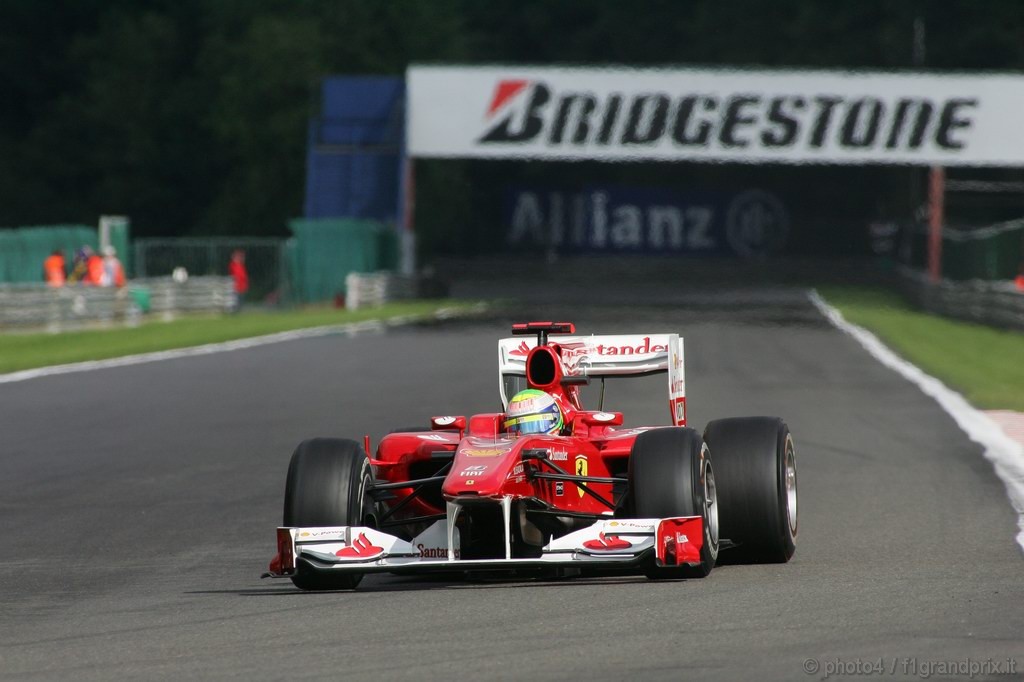 GP Belgio, Prove Libere 3, Sabato, Felipe Massa (BRA), Ferrari, F10 