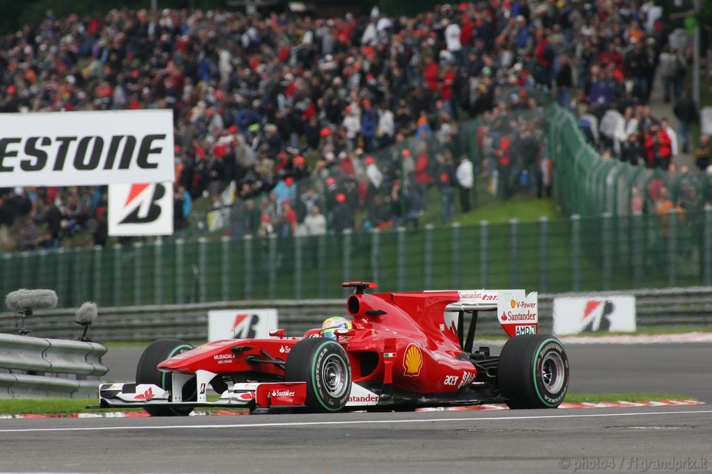 GP Belgio, Prove Libere 3, Sabato, Felipe Massa (BRA), Ferrari, F10 