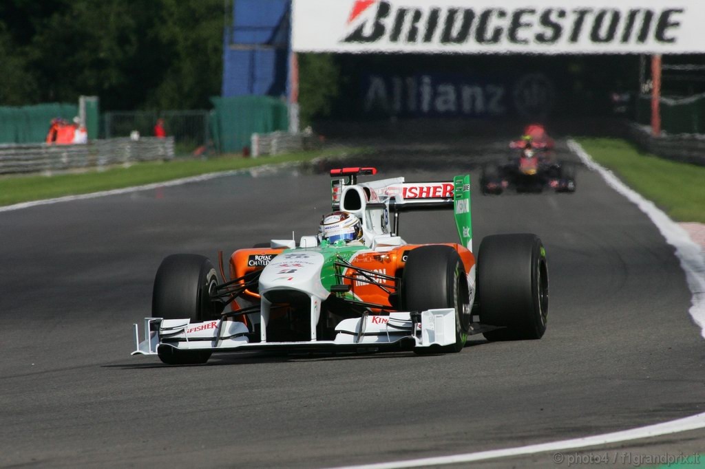 GP Belgio, Prove Libere 3, Sabato, Adrian Sutil (GER), Force India F1 Team, VJM03