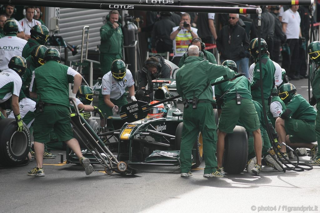 GP Belgio, Prove Libere 3, Sabato, Jarno Trulli (ITA), Lotus Racing, T127 