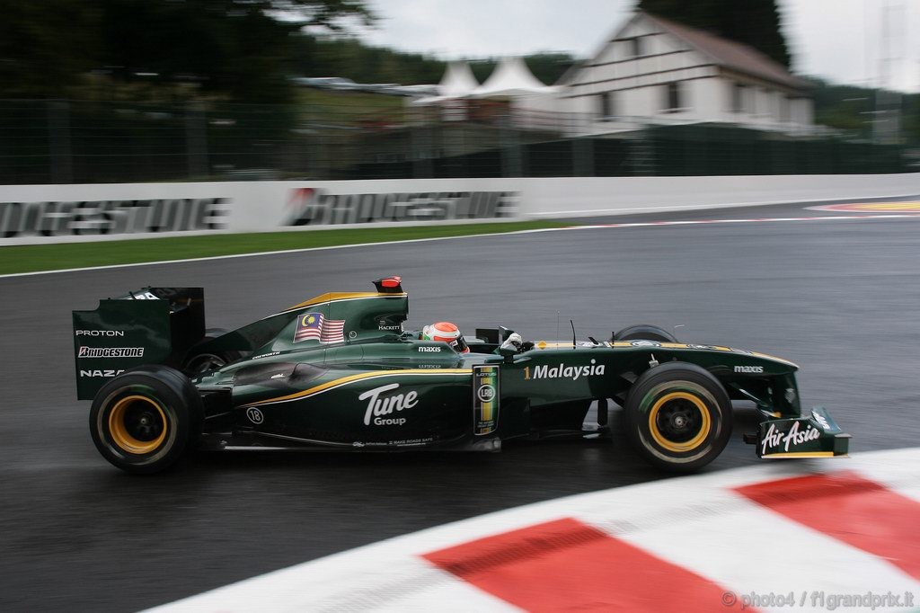 GP Belgio, Prove Libere 3, Sabato, Jarno Trulli (ITA), Lotus Racing, T127 