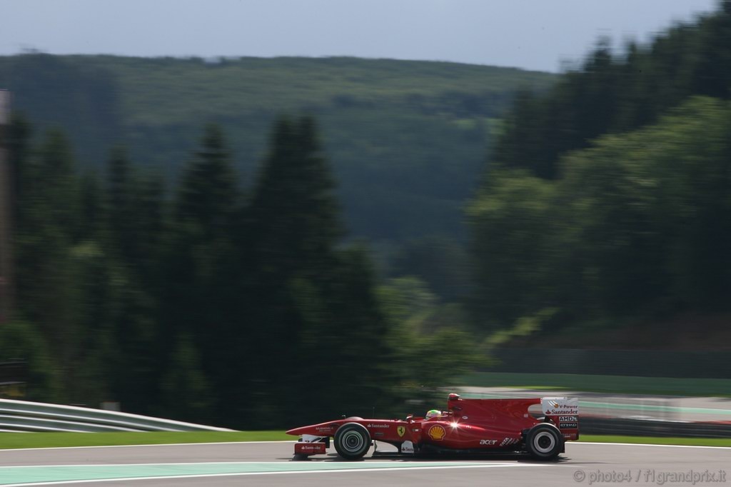 GP Belgio, Qualifiche, Felipe Massa (BRA), Ferrari, F10 