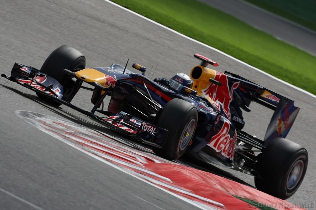 GP Belgio, Qualifiche, Sebastian Vettel (GER), Red Bull Racing, RB6 