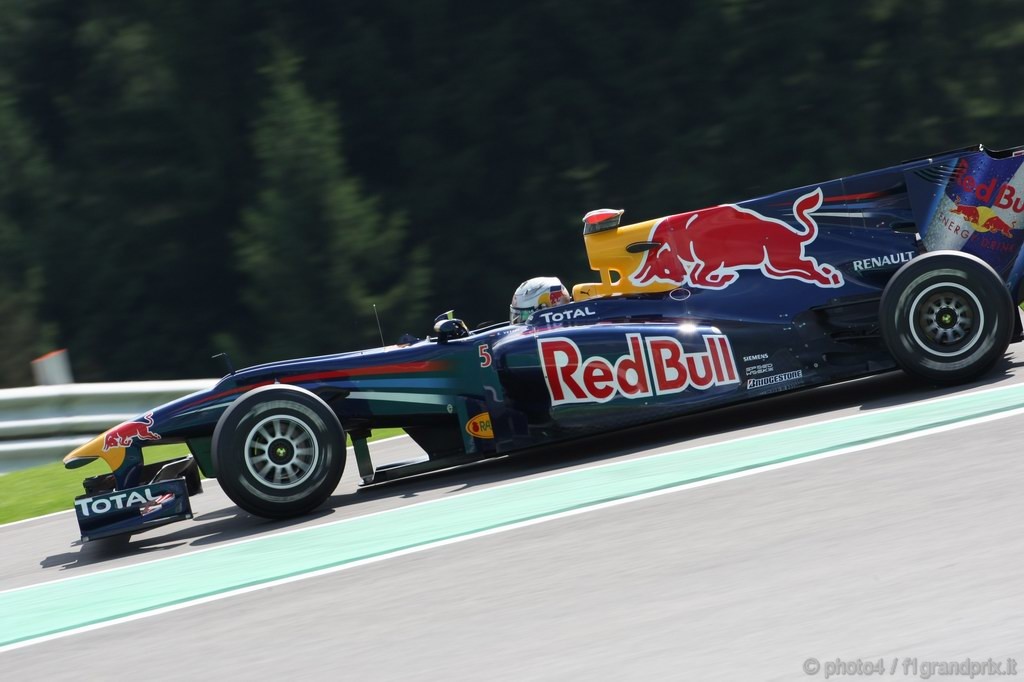 GP Belgio, Qualifiche, Sebastian Vettel (GER), Red Bull Racing, RB6 