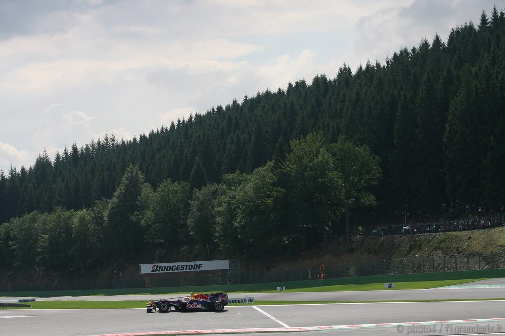 GP Belgio, Qualifiche, Mark Webber (AUS), Red Bull Racing, RB6 