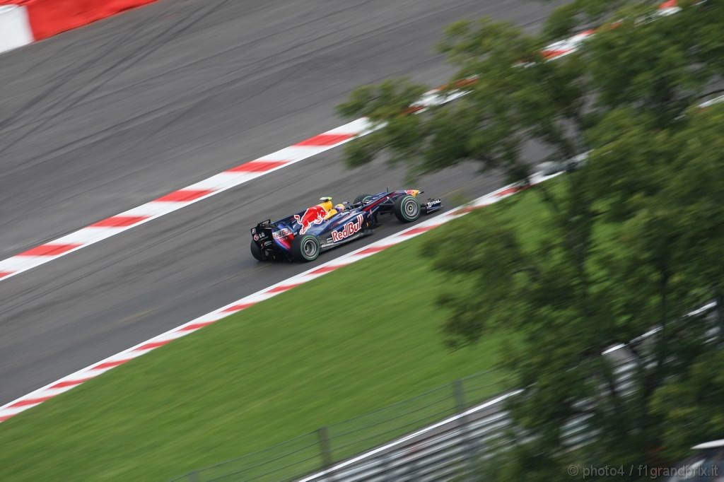 GP Belgio, Qualifiche, Mark Webber (AUS), Red Bull Racing, RB6 