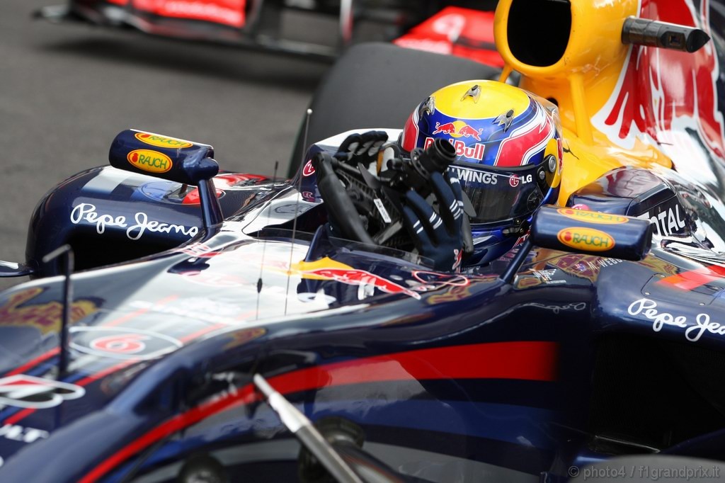 GP Belgio, Qualifiche, Mark Webber (AUS), Red Bull Racing, RB6 