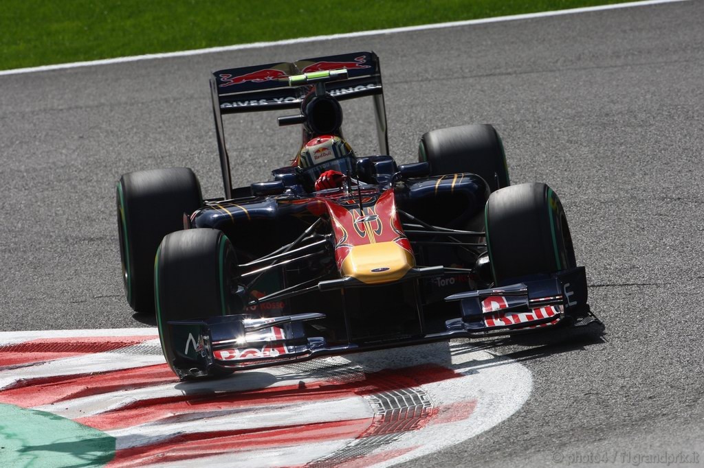 GP Belgio, Qualifiche, Jaime Alguersuari (SPA), Scuderia Toro Rosso, STR5 