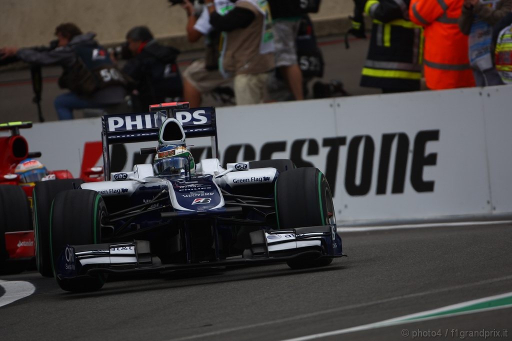 GP Belgio, Qualifiche, Rubens Barrichello (BRA), Williams, FW32 