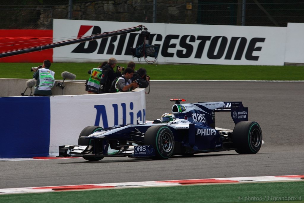 GP Belgio, Qualifiche, Rubens Barrichello (BRA), Williams, FW32 