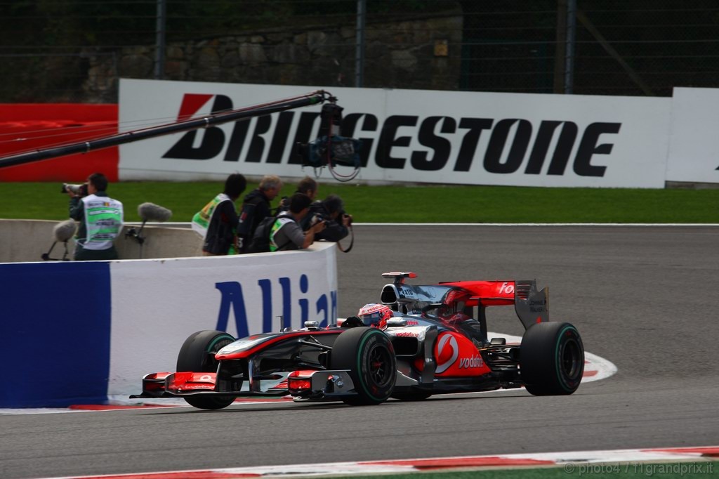 GP Belgio, Qualifiche, Jenson Button (GBR), McLaren  Mercedes, MP4-25 