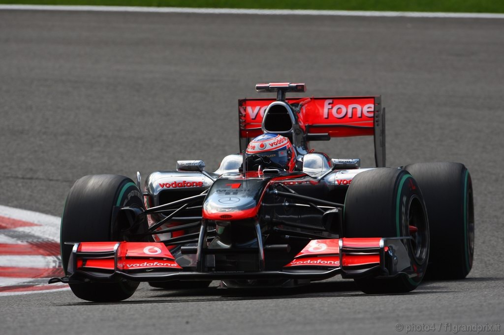 GP Belgio, Qualifiche, Jenson Button (GBR), McLaren  Mercedes, MP4-25 