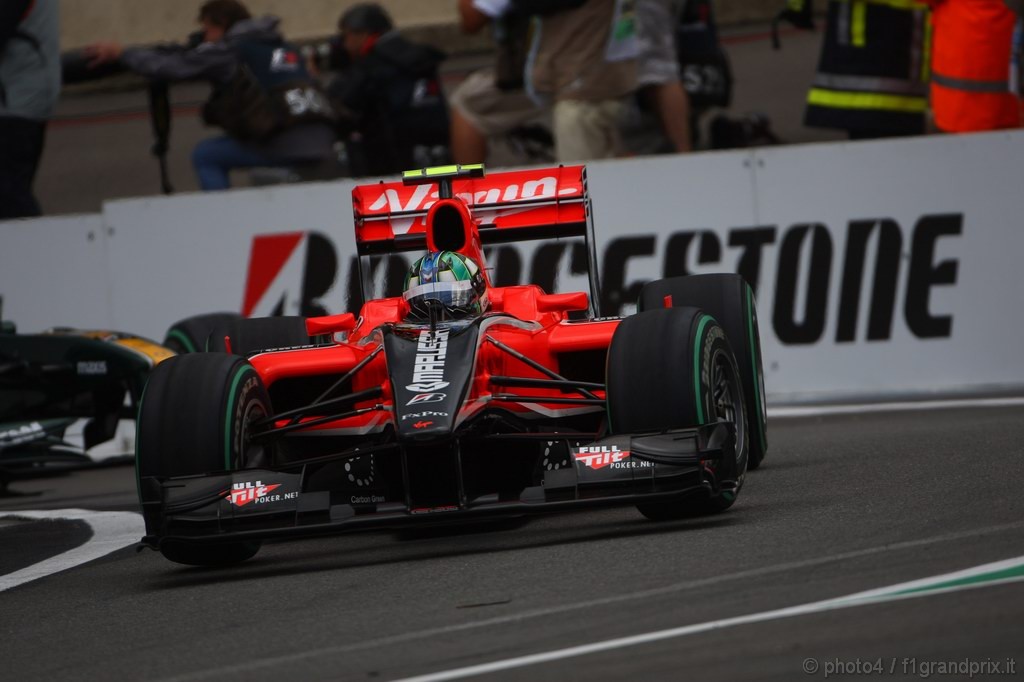 GP Belgio, Qualifiche, Lucas Di Grassi (BRA), Virgin Racing, VR-01 