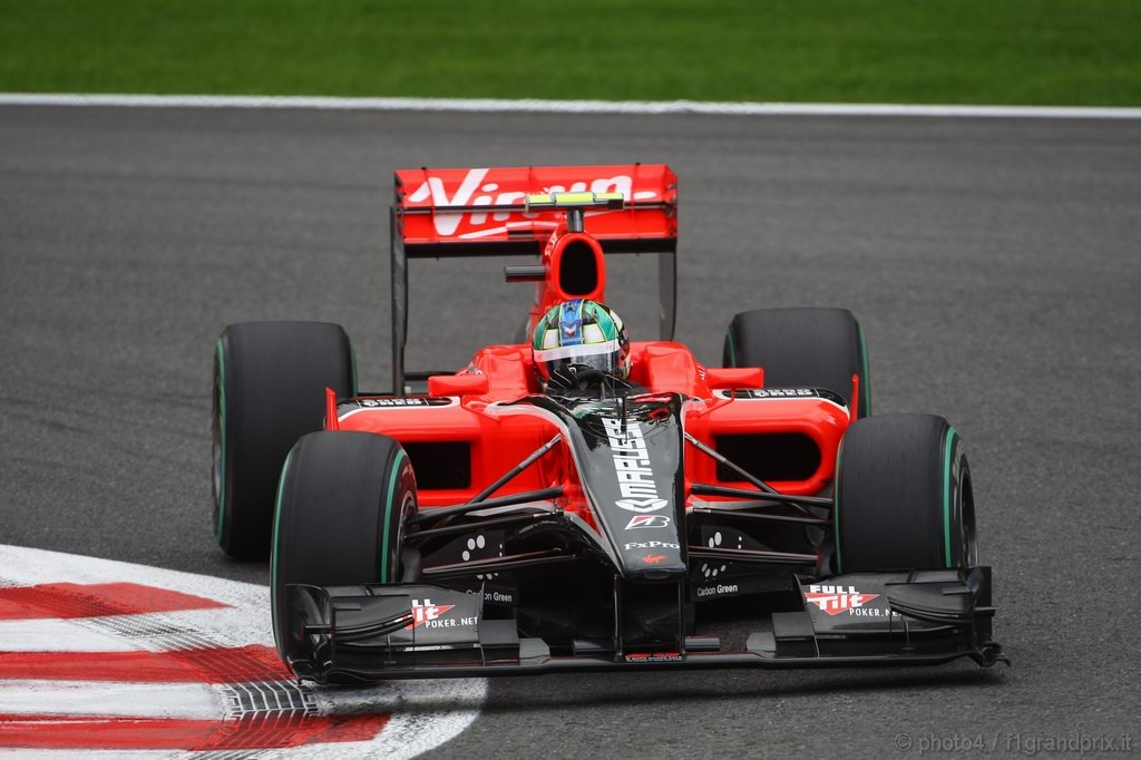 GP Belgio, Qualifiche, Lucas Di Grassi (BRA), Virgin Racing, VR-01 