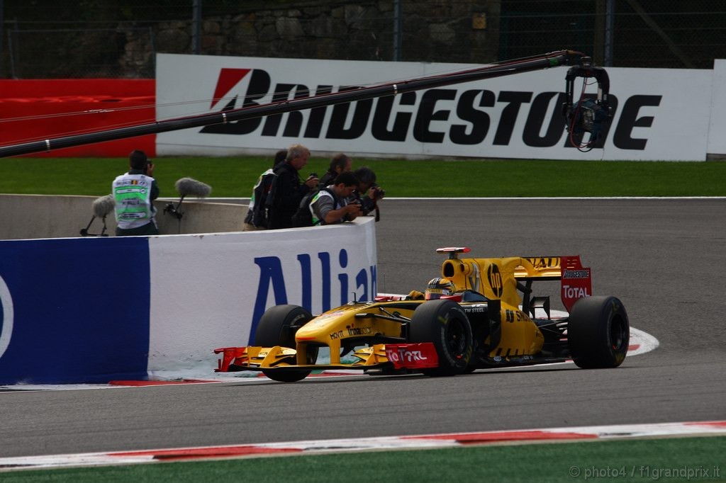 GP Belgio, Qualifiche, Robert Kubica (POL), Renault F1 Team, R30 
