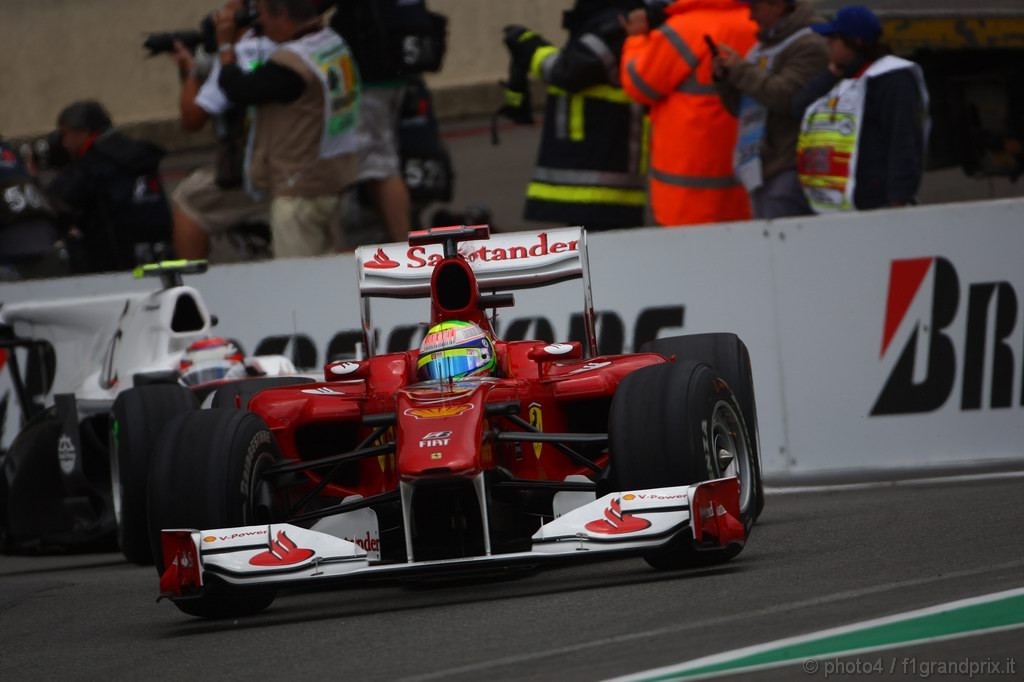 GP Belgio, Qualifiche, Felipe Massa (BRA), Ferrari, F10 