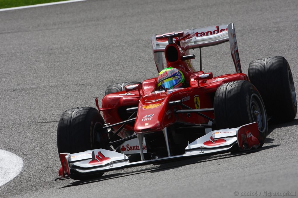 GP Belgio, Qualifiche, Felipe Massa (BRA), Ferrari, F10 