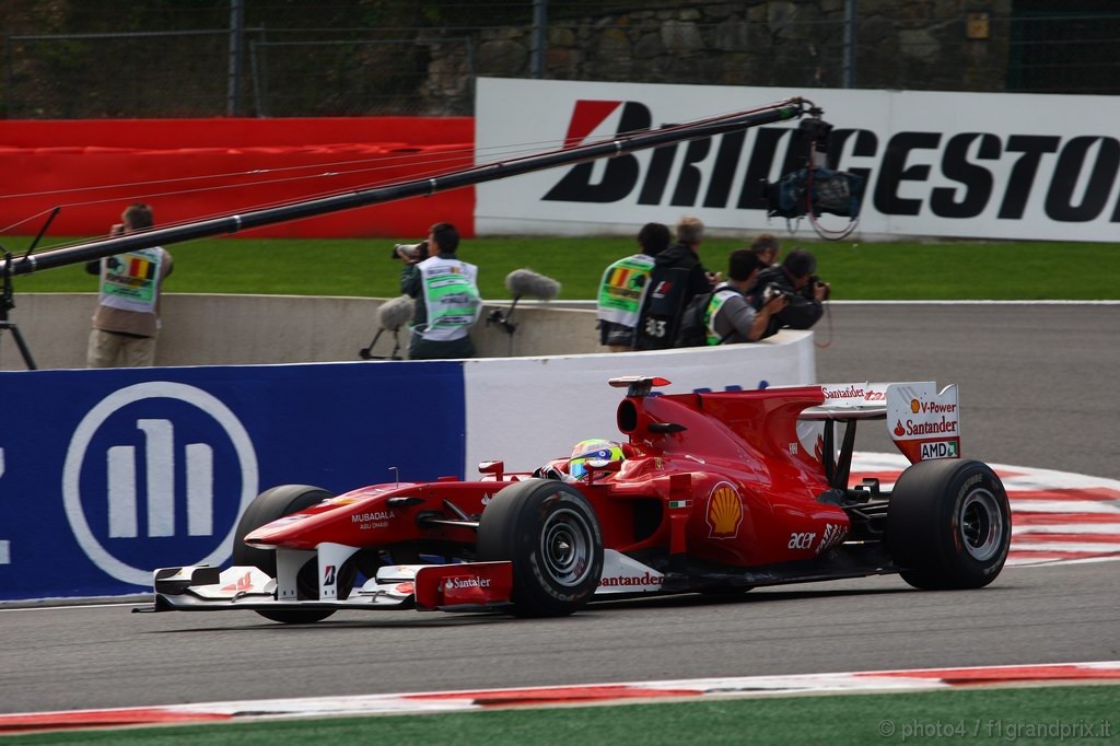 GP Belgio, Qualifiche, Felipe Massa (BRA), Ferrari, F10