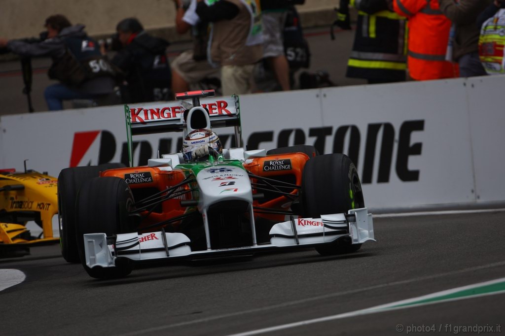 GP Belgio, Qualifiche, Adrian Sutil (GER), Force India F1 Team, VJM03 