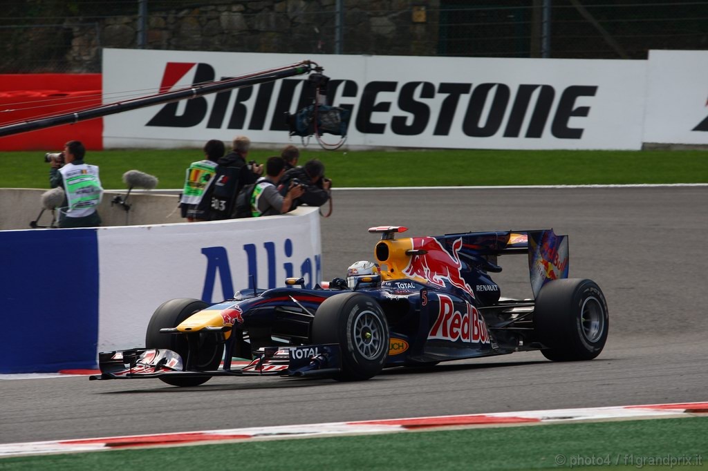 GP Belgio, Qualifiche, Sebastian Vettel (GER), Red Bull Racing, RB6 