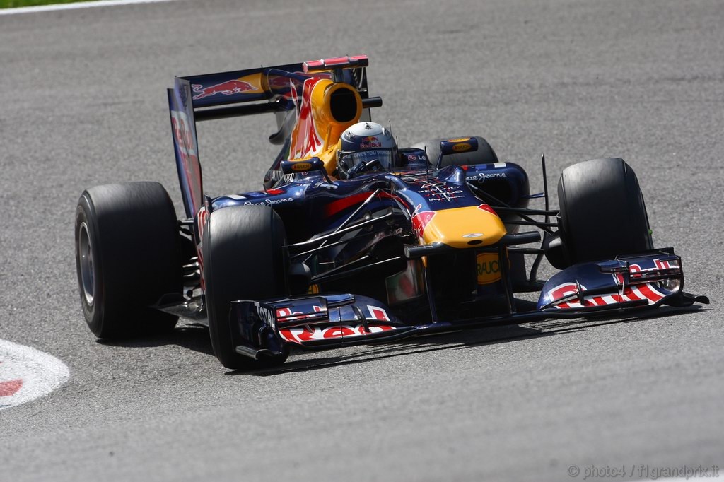 GP Belgio, Qualifiche, Sebastian Vettel (GER), Red Bull Racing, RB6 