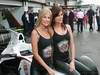 GP Belgio, Saturday, Mad-Croc Energy girls with the BMW Sauber C29