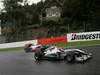 GP Belgio, Prove Libere 3, Sabato, Michael Schumacher (GER), Mercedes GP  F1 Team, MGP W01 e Lewis Hamilton (GBR), McLaren  Mercedes, MP4-25 