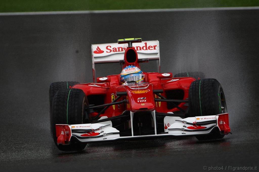 GP Belgio, Prove Libere 1, Venerdi', Fernando Alonso (ESP), Ferrari, F10 