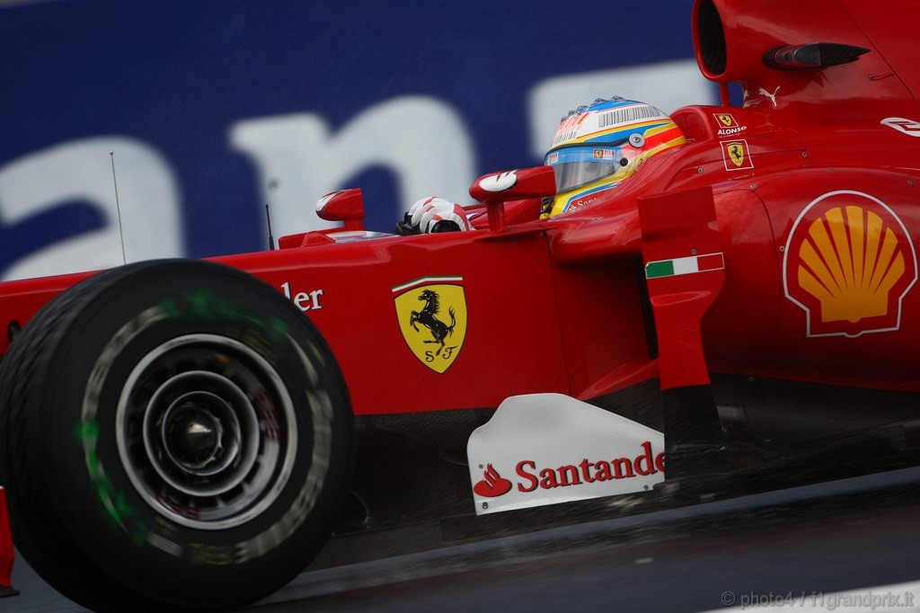 GP Belgio, Prove Libere 1, Venerdi', Fernando Alonso (ESP), Ferrari, F10 