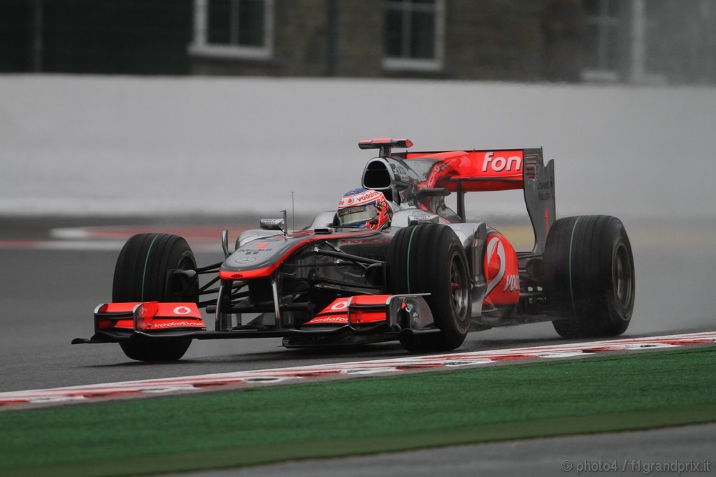 GP Belgio, Prove Libere 1, Venerdi', Jenson Button (GBR), McLaren  Mercedes, MP4-25 