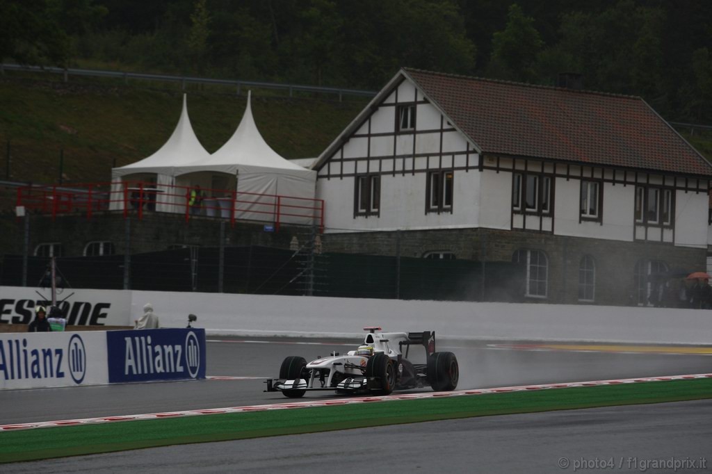 GP Belgio, Prove Libere 1, Venerdi', Pedro de la Rosa (ESP), BMW Sauber F1 Team, C29 